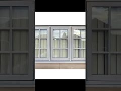 紫外線耐性ユニタイズされたカーテンウォール 6mm ガラス防音カーテンウォール